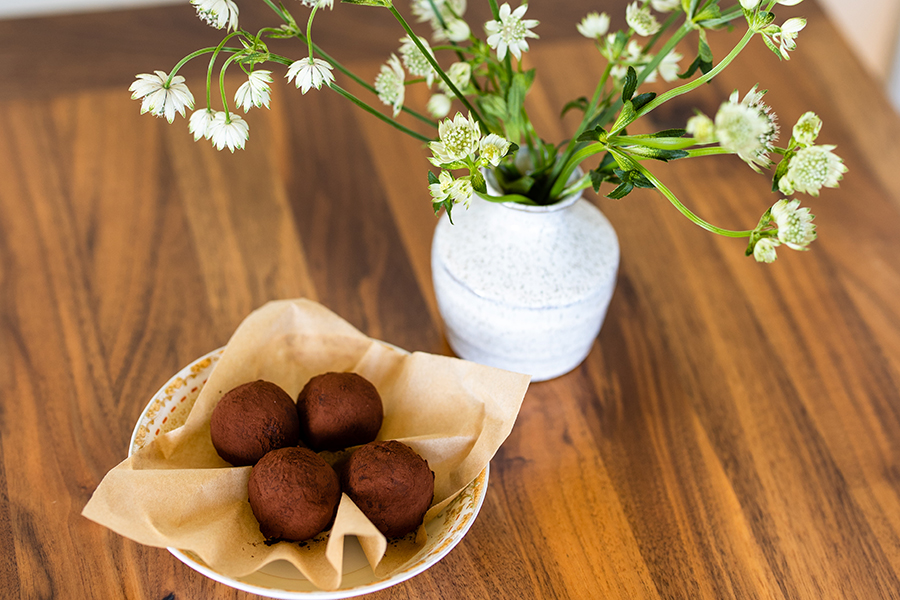 food and beverage - house made chocolate truffles