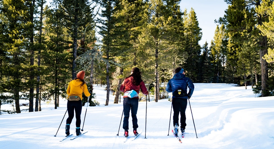 cross country skiing