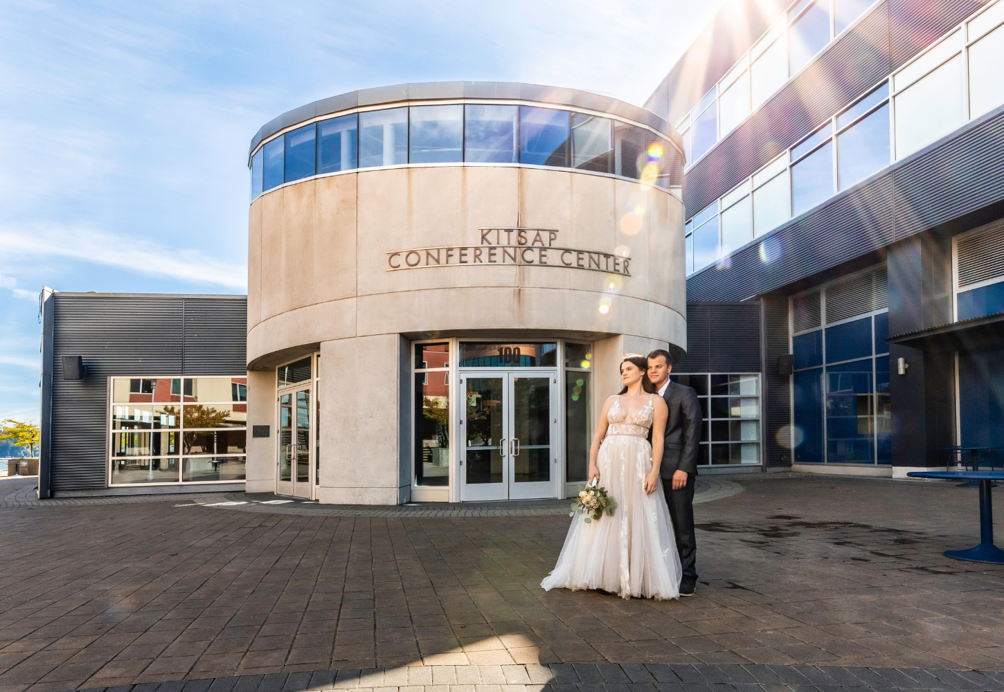 waterfront wedding