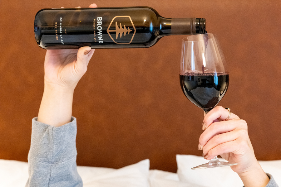 welcome & wine
