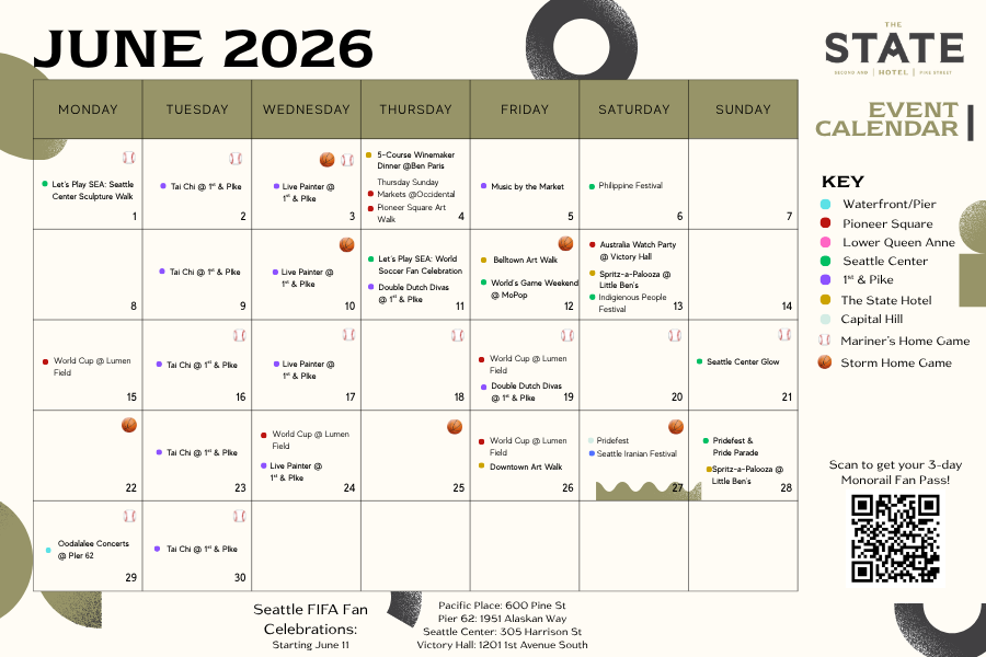 Summer 2026 Seattle Event Calendar