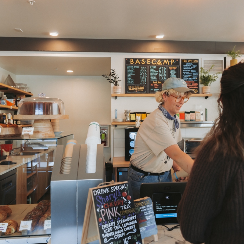 basecamp front counter