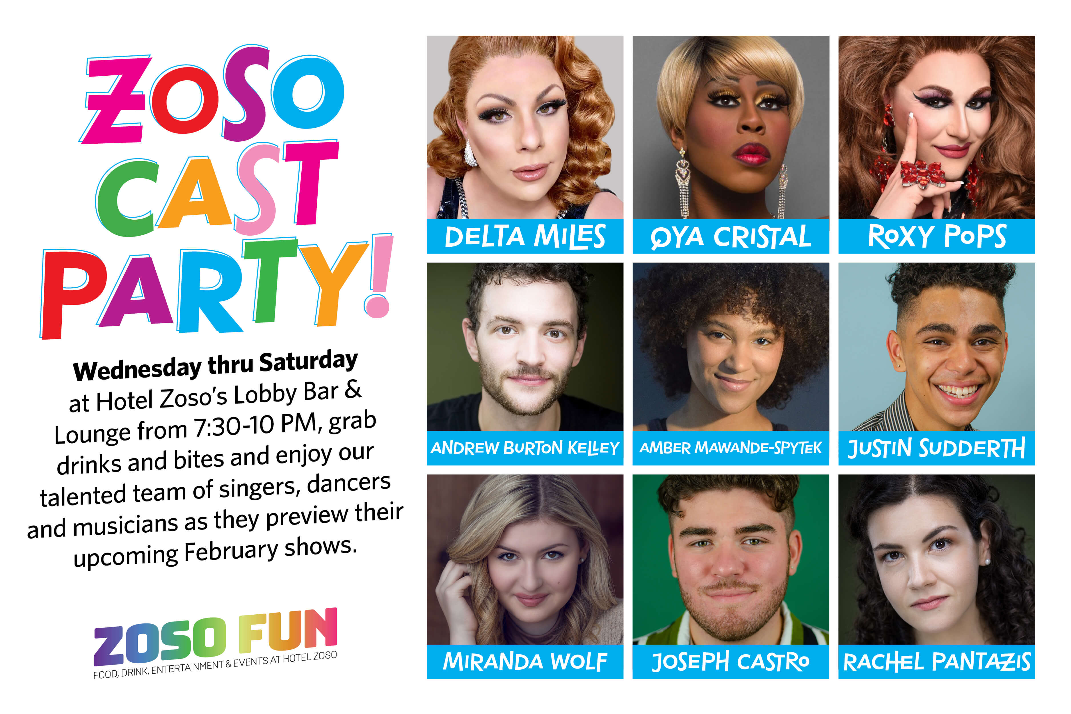 zoso cast party!
