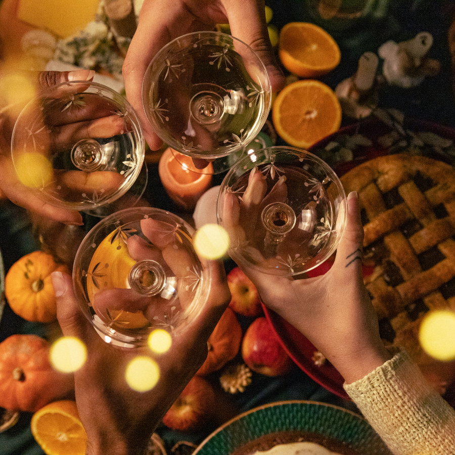 a thanksgiving buffet at ben paris