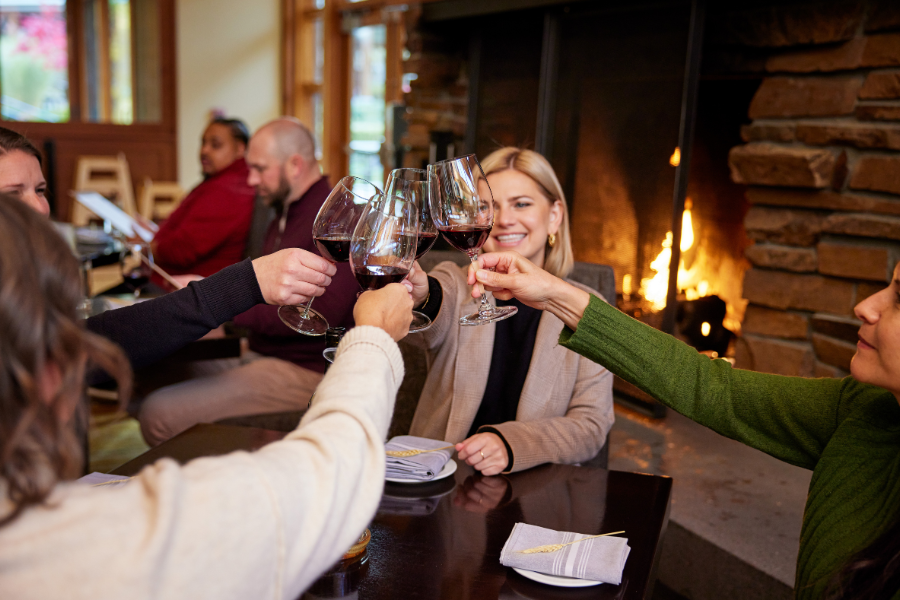 cedergreen cellars wine dinner room package